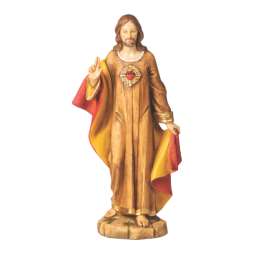 20"H Sacred Heart Statue - Estimated Availability May 2025